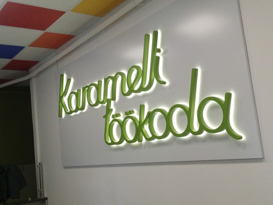 3D LED sign Carameli Tokoda 3x1 (3)