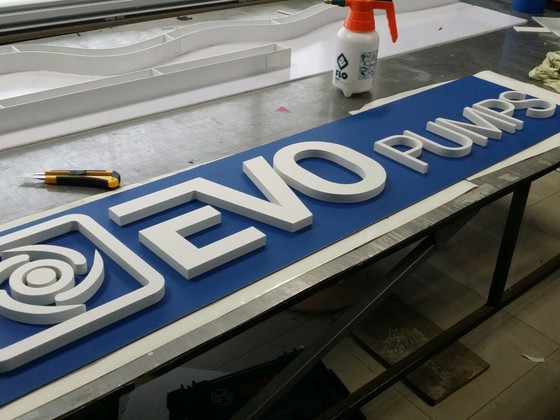 Evopumps logo no plastikata